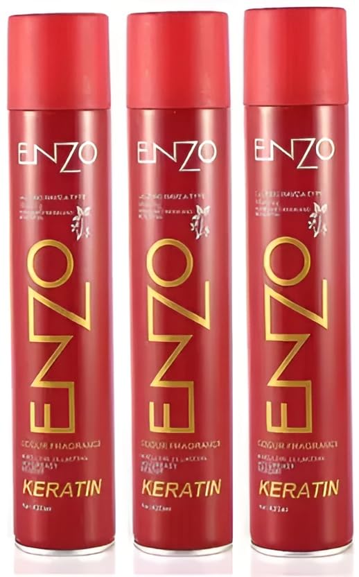 SPARKLINE Enzo Hair Spray for Strong Hold & Volume - 14.1 oz (420 ml) - Styling Hairspray for Men & Women - Perfect for Everyday Use, Parties & Special Events