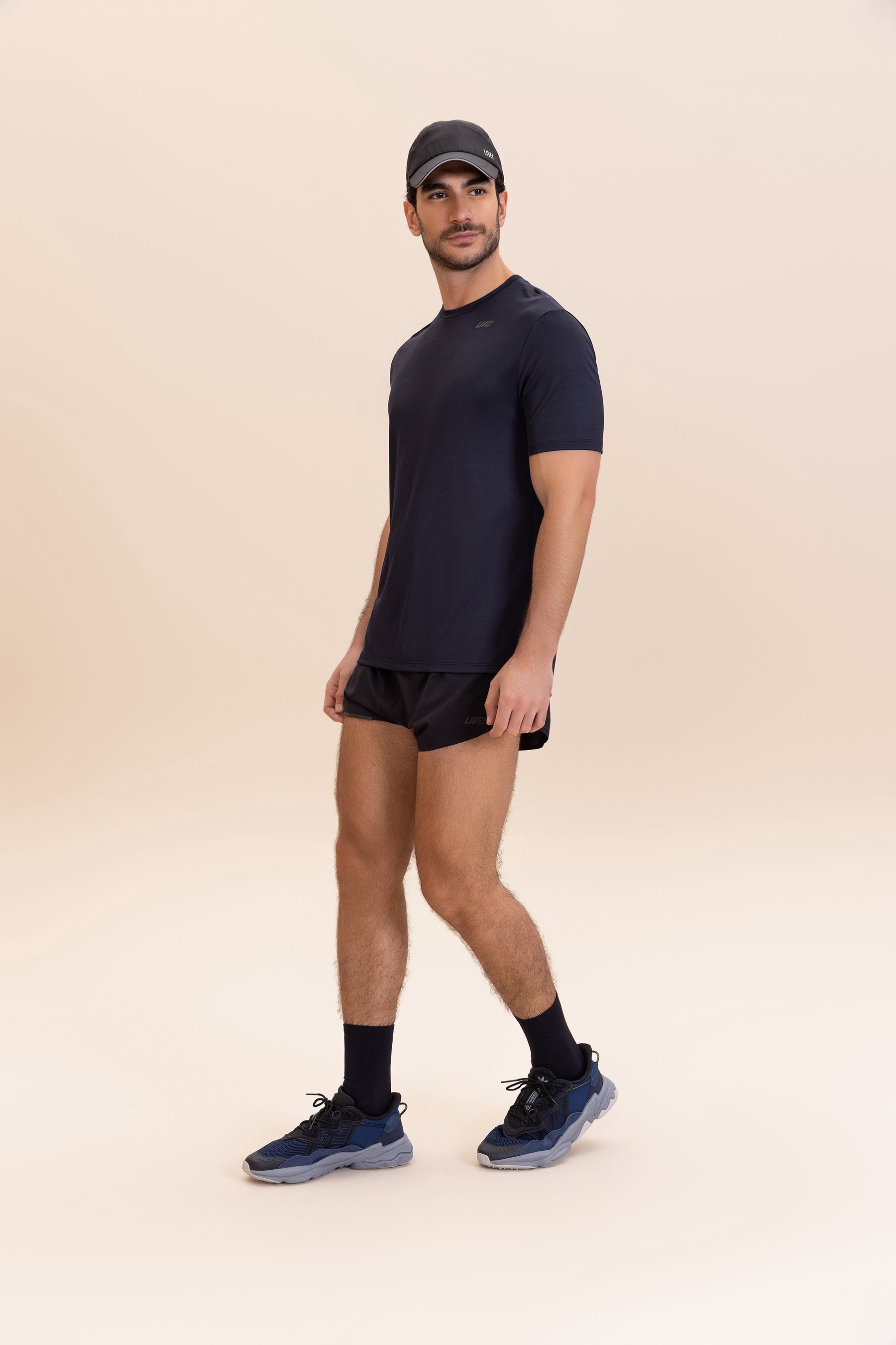 Comfy LIVE! Men's Soft Cotton T-Shirt - Breathable & Lightweight for Casual Wear, Gym, and Outdoor Activities
