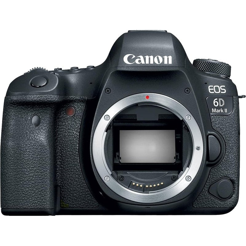 Canon EOS 6D Mark II DSLR Camera - 26.2MP Full Frame Digital Camera with 45-Point AF, 4K Video & Wi-Fi | Perfect for Photography, Vlogging & Travel