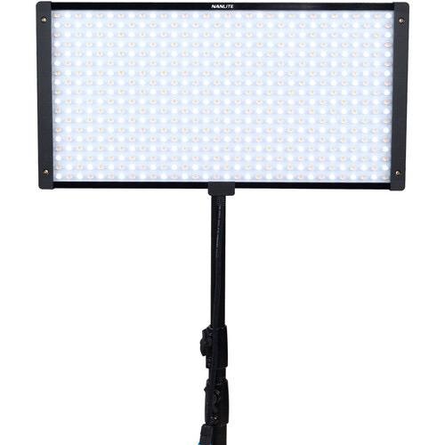 Nanlite PavoSlim 120C RGB LED Panel Light - Ultra-Thin LED Video Light for Photography, Videography & Streaming - Perfect for YouTube, TikTok & Studio Lighting