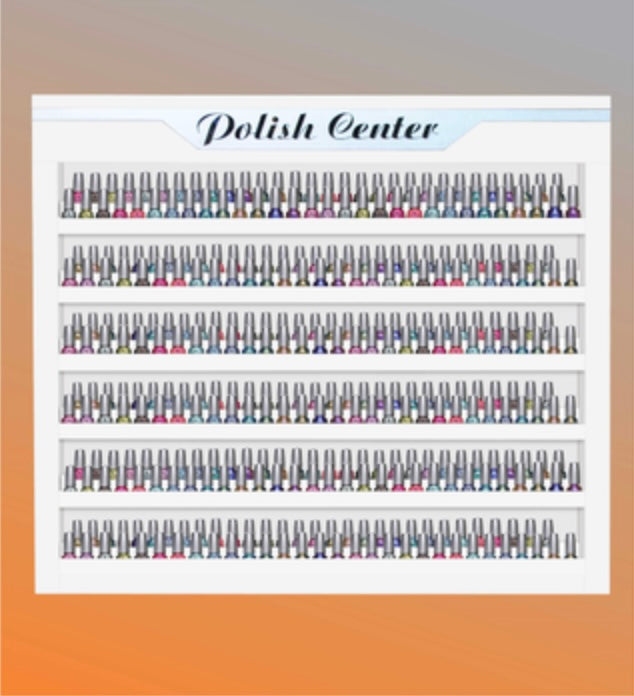 Sonoma Polish Rack - Premium Nail Polish Organizer for Salon & Home Use - Perfect for Nail Artists & DIY Enthusiasts - Display 50+ Bottles with Style