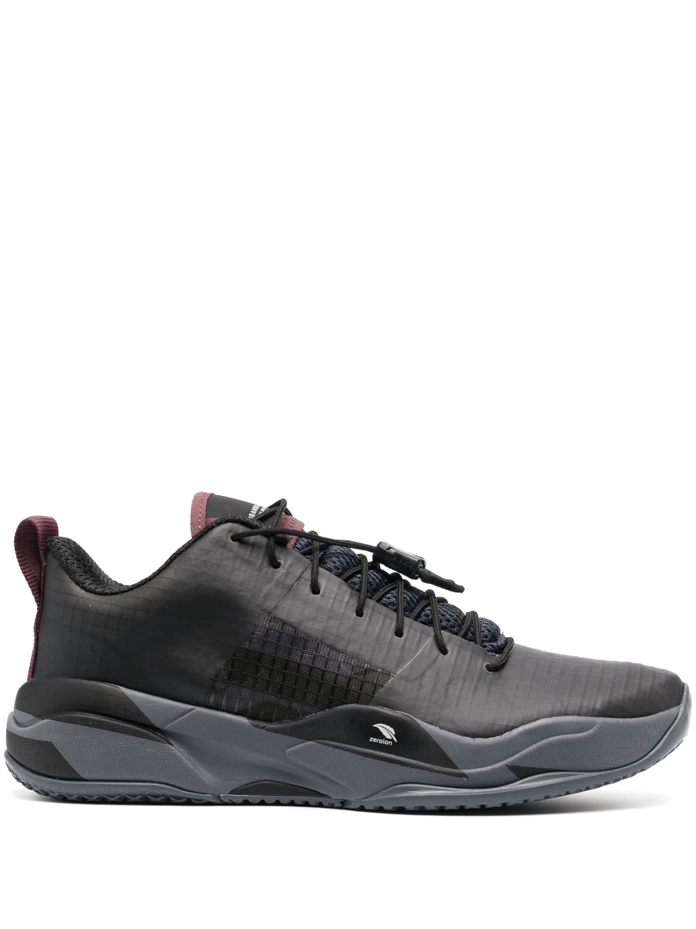 BRAND BLACK Men's Running Sneakers - Lightweight Breathable Athletic Shoes for Jogging, Gym & Casual Wear - Black