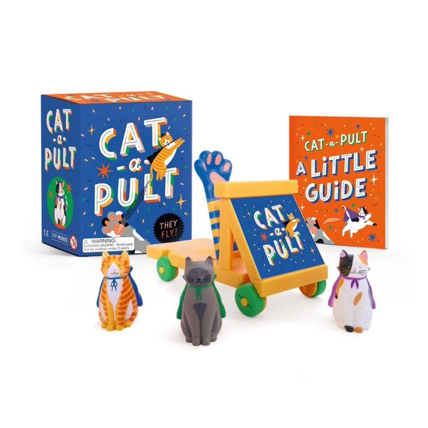 Cat a Pult Mini Edition - Fun Cat Toy for Indoor Play, Interactive Pet Game for Kittens & Cats