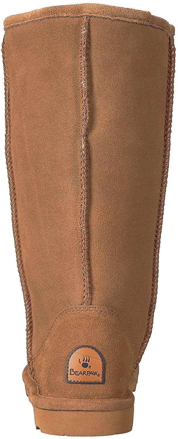 BEARPAW Women's Elle Tall Fashion Boots - Waterproof Winter Snow Boots for Women, Comfortable & Warm, Perfect for Hiking, Walking, and Outdoor Activities