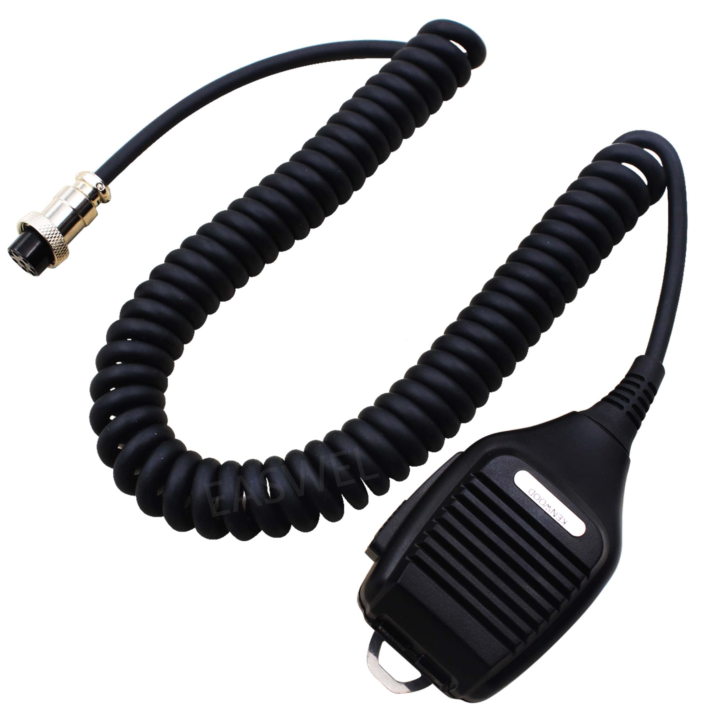 8-Pin Dynamic Button Handheld Radio Microphone for Kenwood TS-890S & TS-940S - Perfect for Ham Radio Operators and Communication Enthusiasts