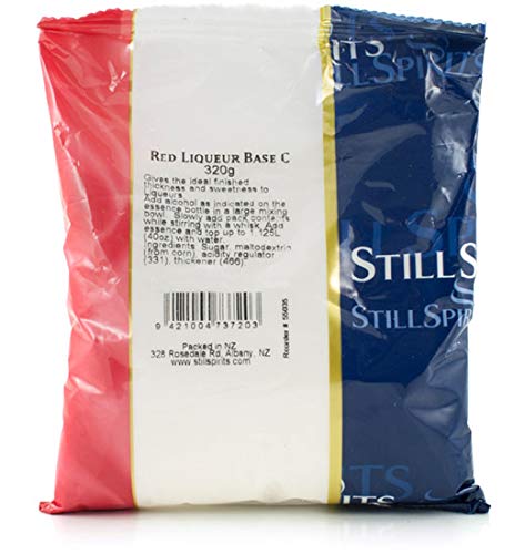 Premium Still Spirits Red Liqueur Base - Cherry & Berry Flavored Alcohol Mix for Homemade Cocktails, Cordials & Infusions | Perfect for DIY Bartending, Gift Making & Craft Cocktail Recipes