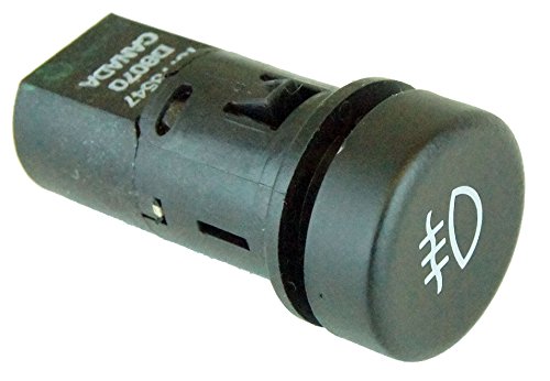 GM Solstice Sky & Opel GT 2-Way Black Metal Push Button Fog Light Switch - Perfect for Night Driving & Enhanced Vehicle Safety