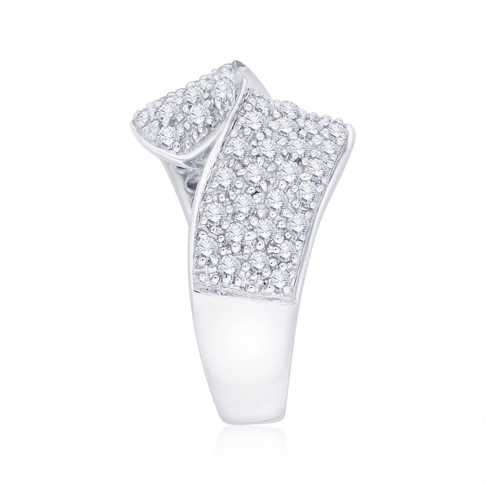 10K Gold KATARINA Diamond Fashion Ring (1 1/4 cttw, I-J, I1) - Elegant Jewelry for Women, Perfect for Weddings, Anniversaries & Special Occasions