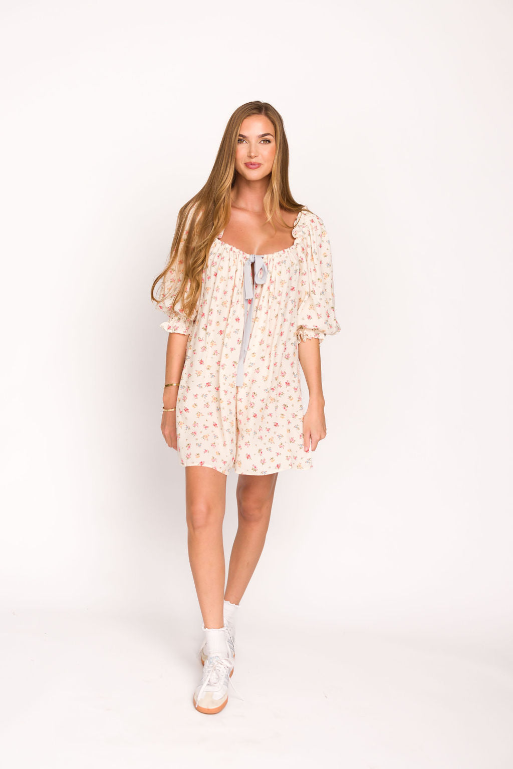 Darling Mini Dress in Country Bloom - Floral Print Summer Dress for Women, Perfect for Dates, Parties & Outdoor Events