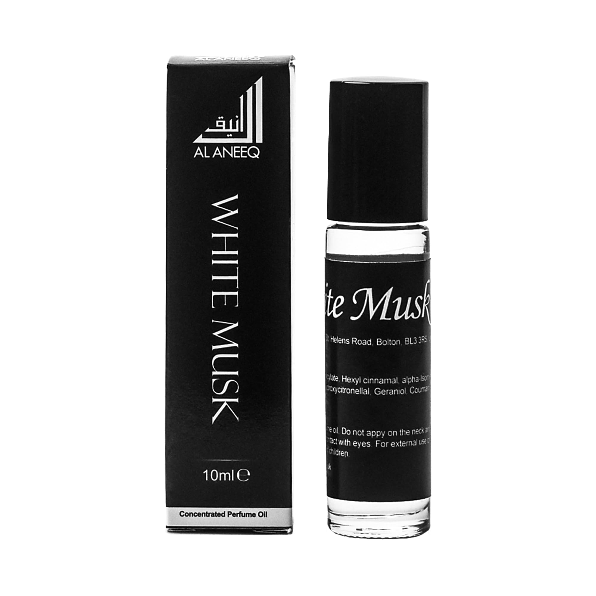 Premium White Musk Roll-On Perfume Oil for Men & Women - 10ml Long-Lasting Fragrance - Perfect for Daily Wear, Date Nights & Special Occasions