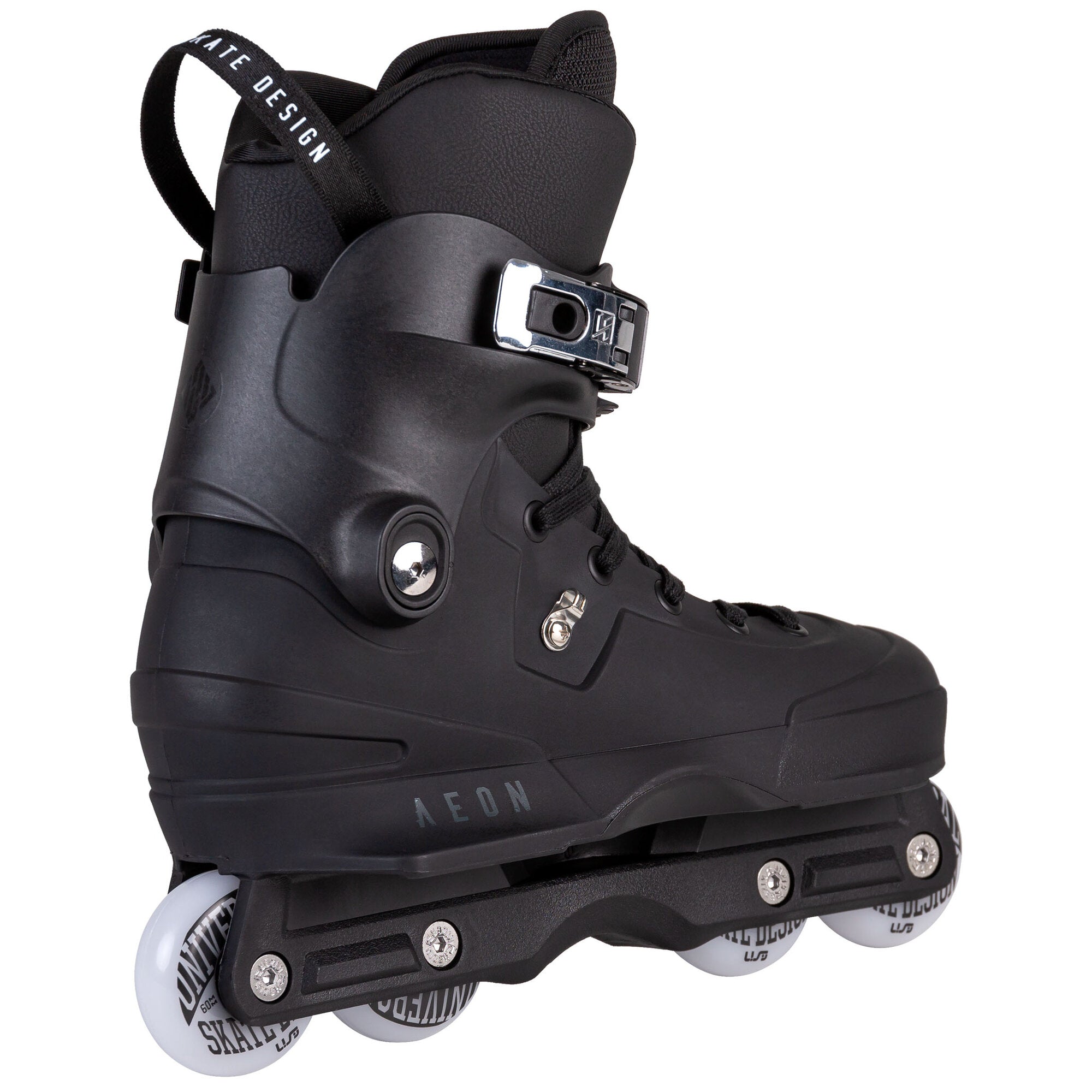 Aeon 60 Black - Premium Skateboard Wheels for Smooth Riding | Perfect for Street Skating, Park Tricks & Commuting