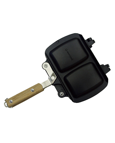 Premium Black Tramezzino Sandwich Maker - Perfect for Home, Office & Party Snacks