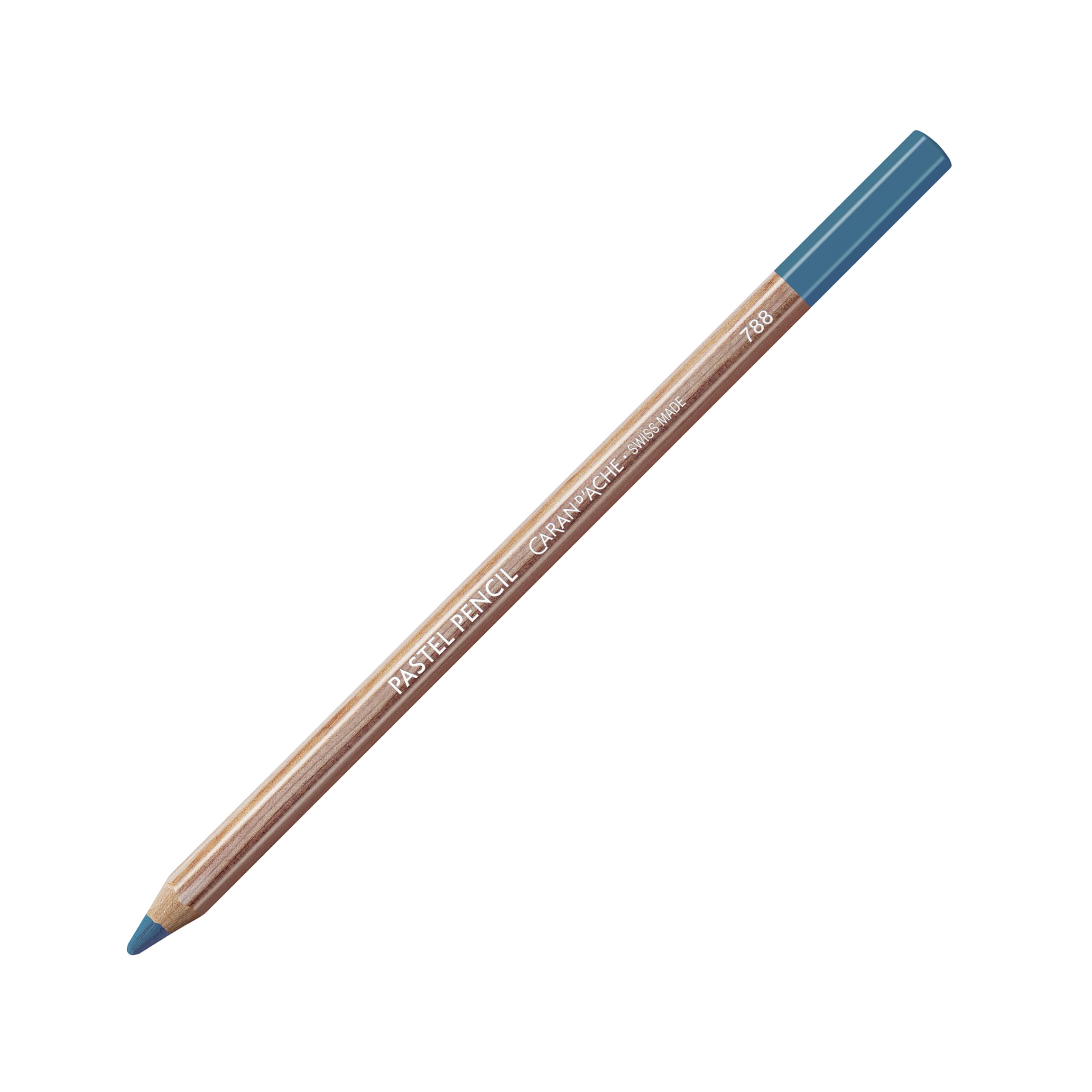 Premium Caran D'Ache Pastel Pencils - Ice Blue (788.185) | Soft Blendable Colors for Artists & Sketching | Perfect for Portraits, Landscapes & Professional Artwork