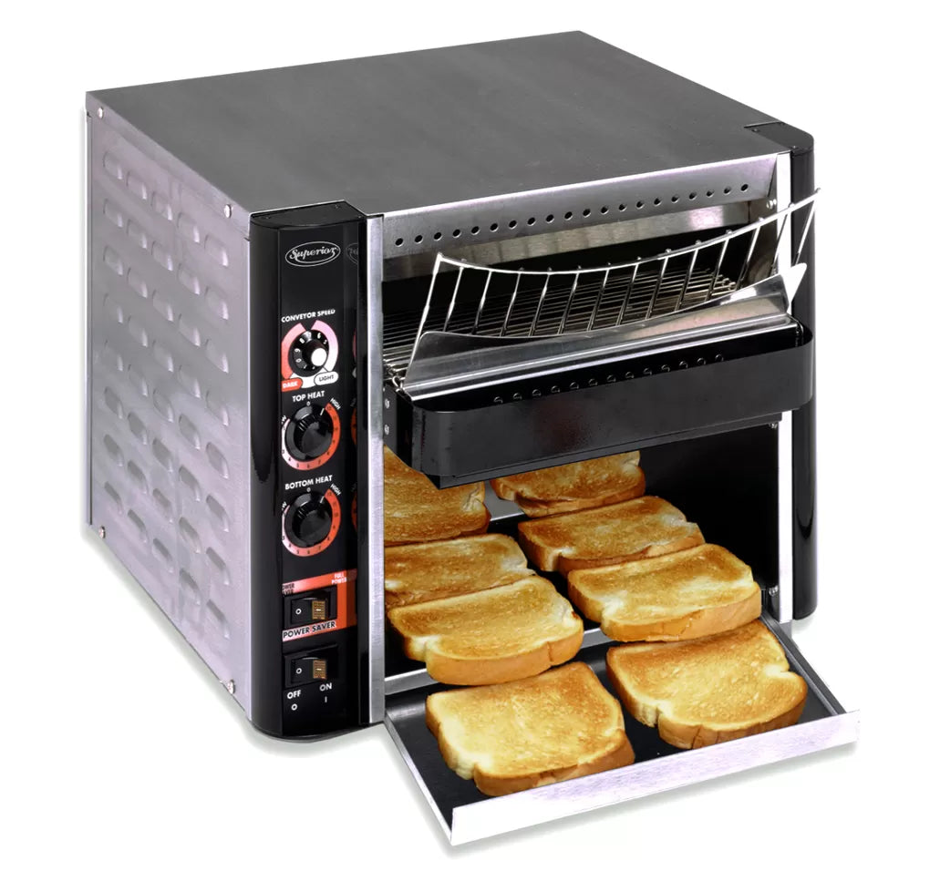 APW Wyott Commercial Conveyor Toaster - High Capacity 800 Slices/Hour for Restaurants, Cafes & Breakfast Buffets