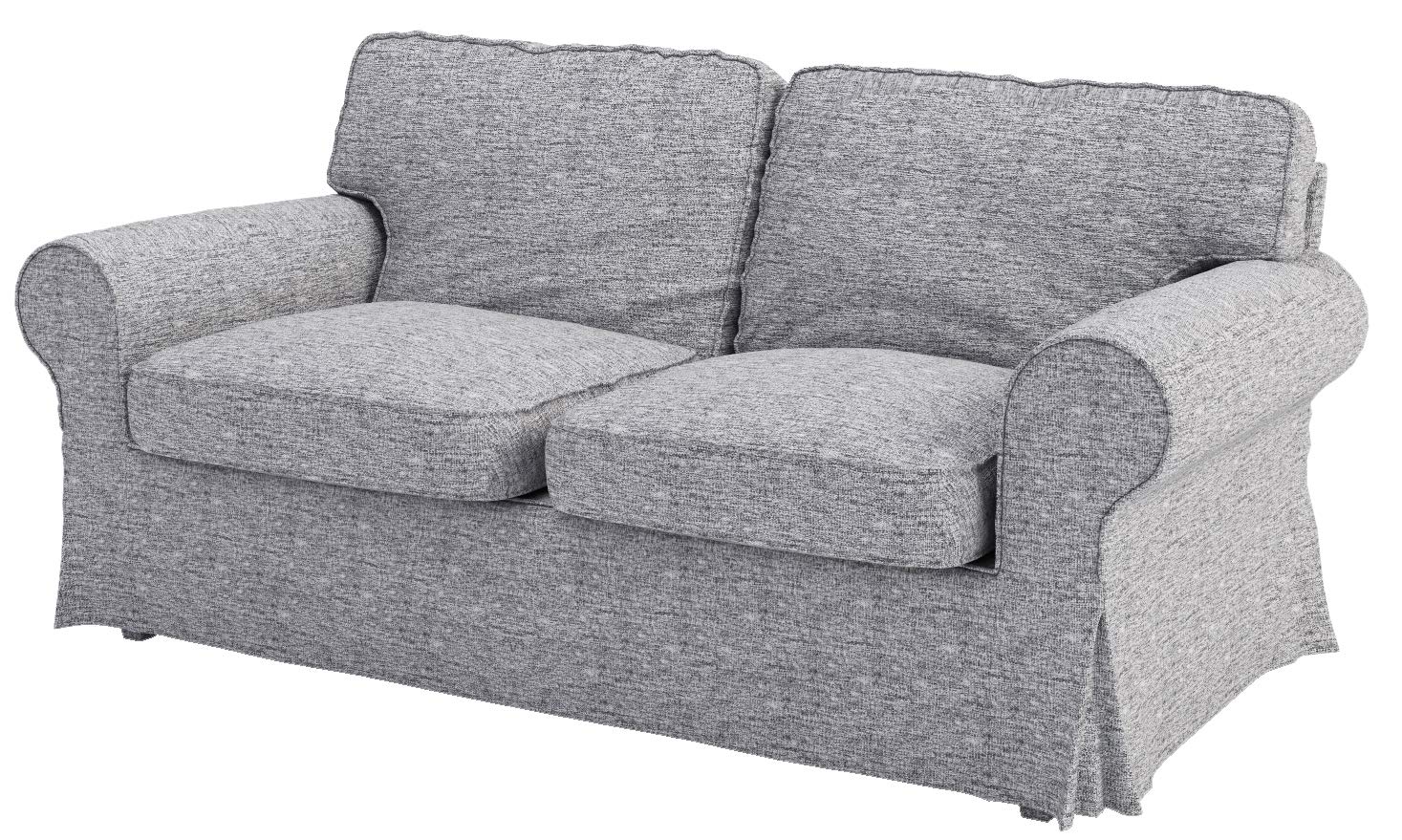 Durable Polyester Flax Ektorp Loveseat Cover - Custom Replacement Slipcover Compatible with IKEA Ektorp Sofa | Perfect for Home Decor, Living Room Upgrade & Furniture Protection