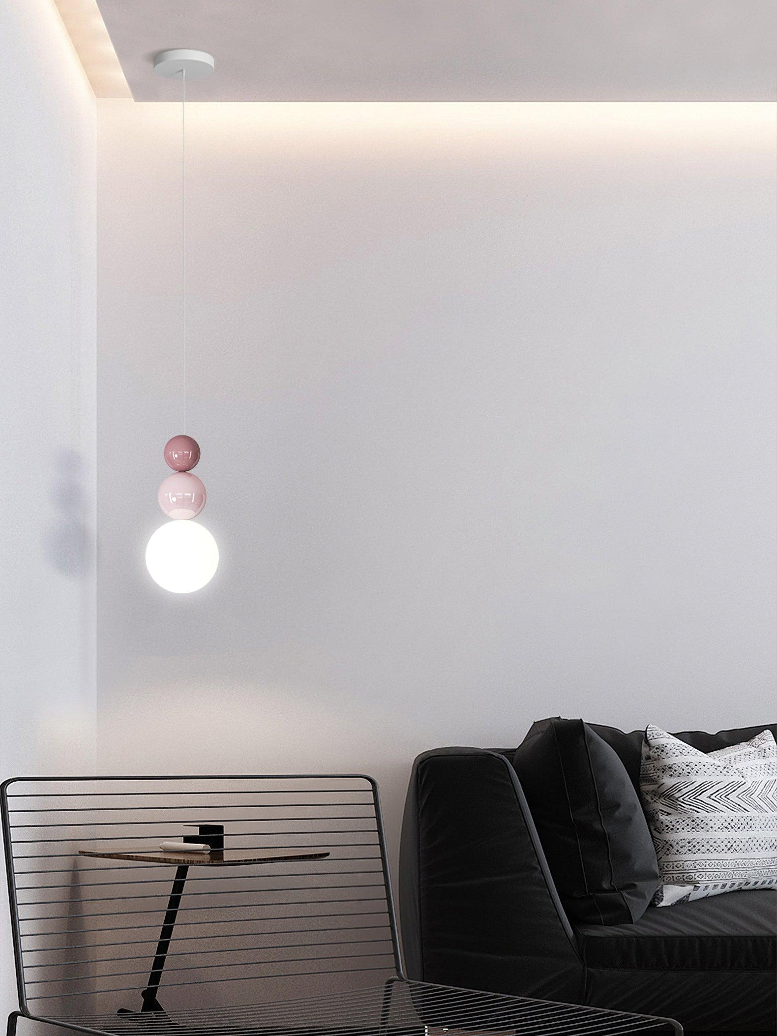 Modern Acrylic Three Ball Pendant Light - Stylish Hanging Chandelier for Dining Room, Kitchen Island, Bedroom & Living Room Decor
