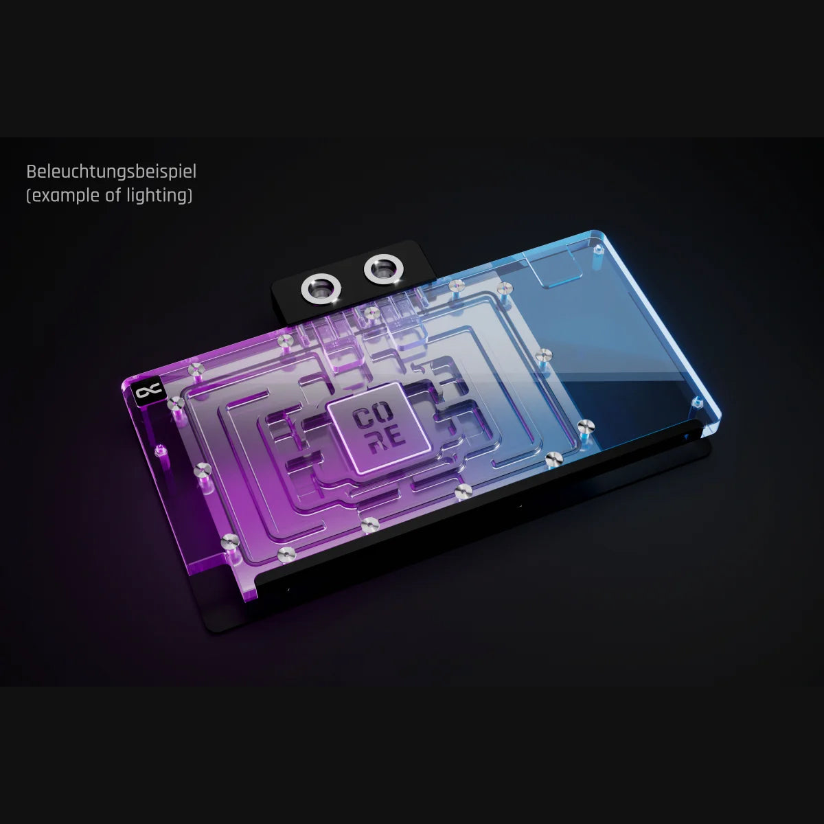 Alphacool Core GeForce RTX 5090 Asus ROG Astral GPU Water Block with Backplate - High-Performance Liquid Cooling for Gaming PCs and Workstations