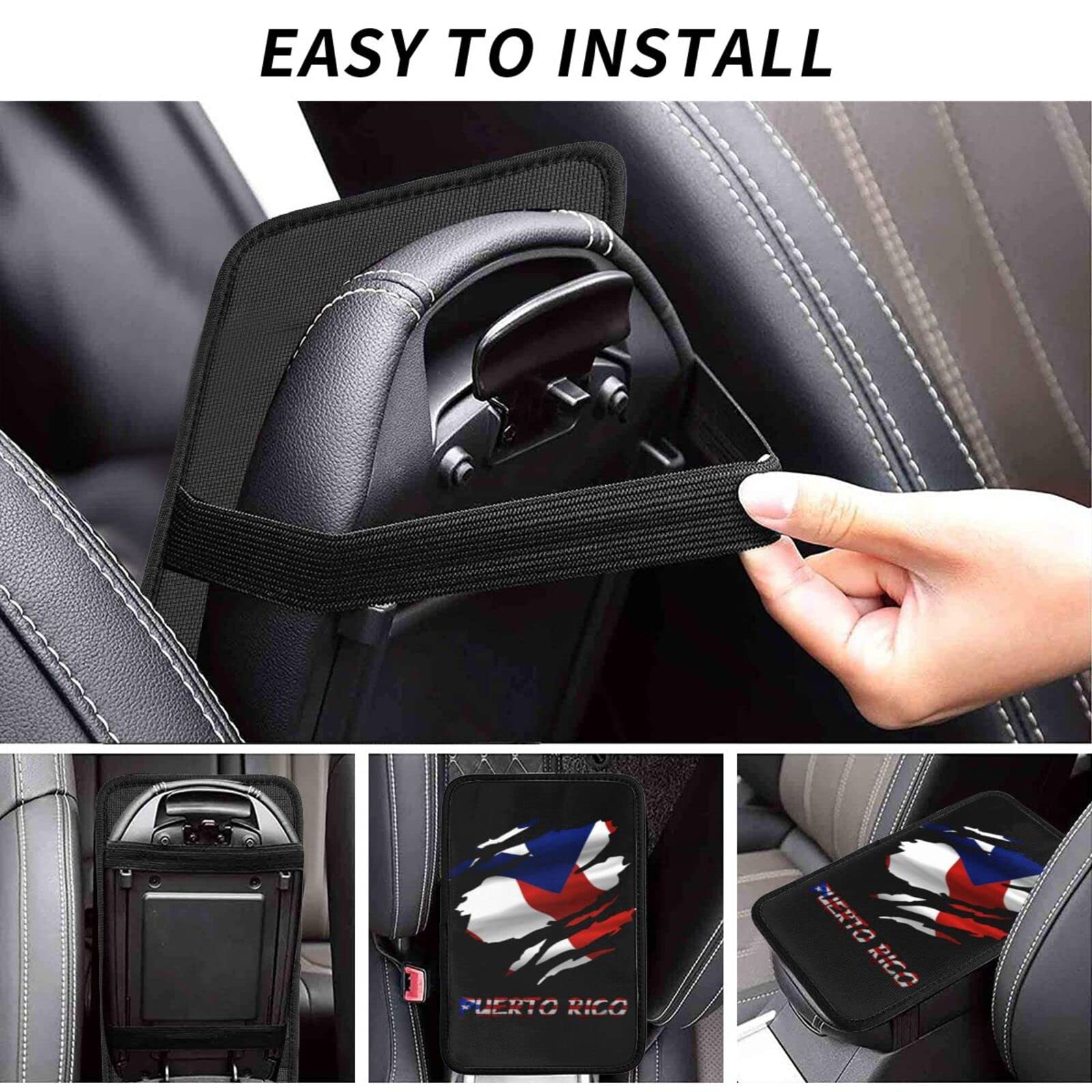 Universal Car Center Console Cushion - Soft Armrest Pad for Comfort Driving | Hippie Car Accessories