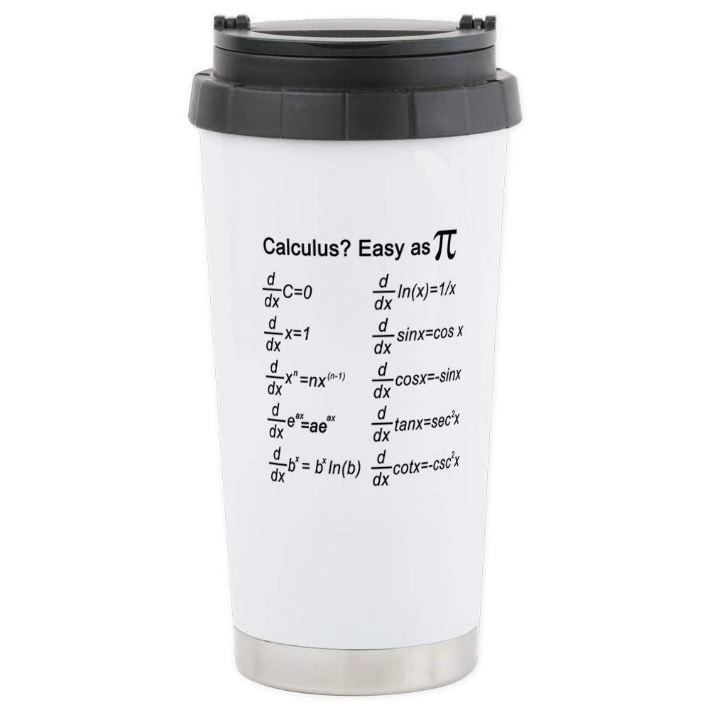 20 oz Insulated Stainless Steel Coffee Tumbler - Math Themed Travel Mug by CafePress | Perfect for School, Office & Commuting