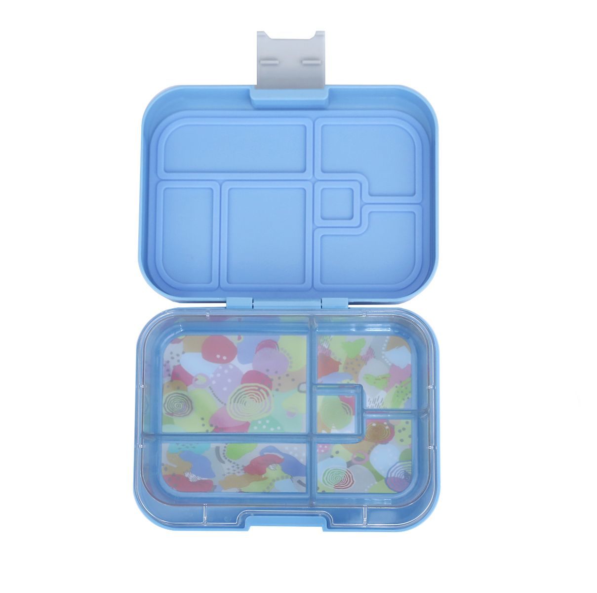 Munchbox Midi 5 Insulated Lunch Box - Blue Coco Color, Leakproof Food Container for School, Work & Picnics | Perfect for Kids & Adults | BPA-Free & Eco-Friendly
