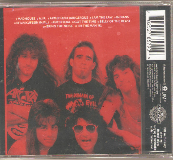 Anthrax Icon CD Compilation - Near Mint or Mint Condition - Perfect for Collectors & Metal Music Fans