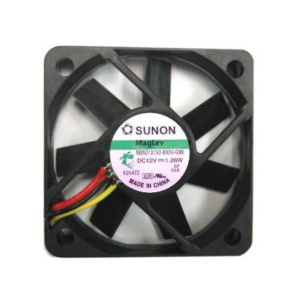 Sunon 50x50x10mm 3 Pin 12V DC Cooling Fan MB50101V2-000U-G99 - Perfect for PC Cooling, Electronics, and DIY Projects