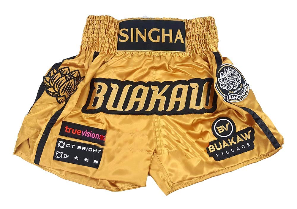Buakaw Banchamek MMA Muay Thai Kickboxing Shorts - Premium Fight Gear for Training & Competition - Perfect for MMA, Muay Thai, Kickboxing & Martial Arts Workouts