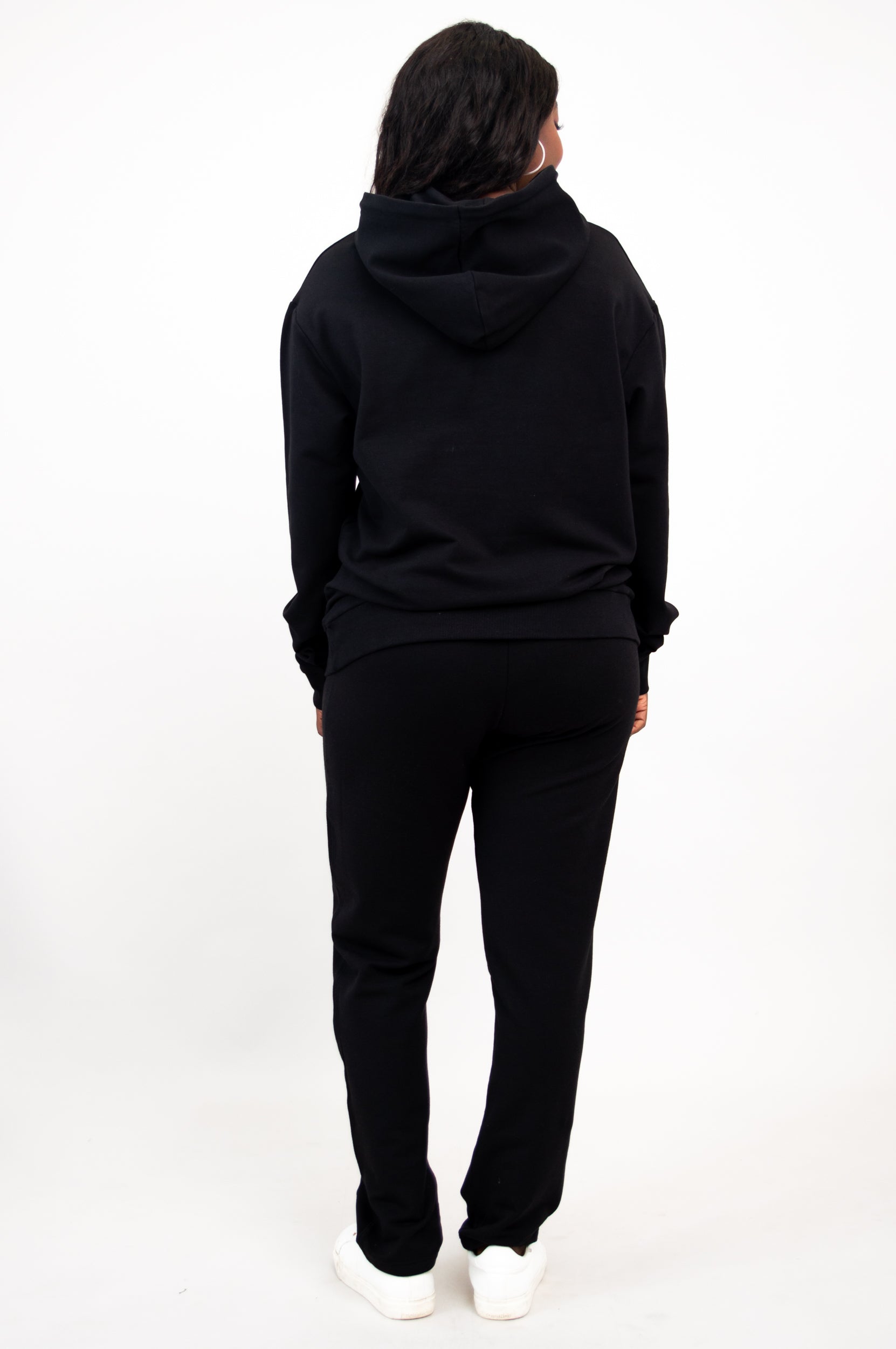 JoeJoe Men's Cotton Hoodie - Soft & Comfortable Black Pullover Sweatshirt for Casual Wear, Gym & Outdoor Activities