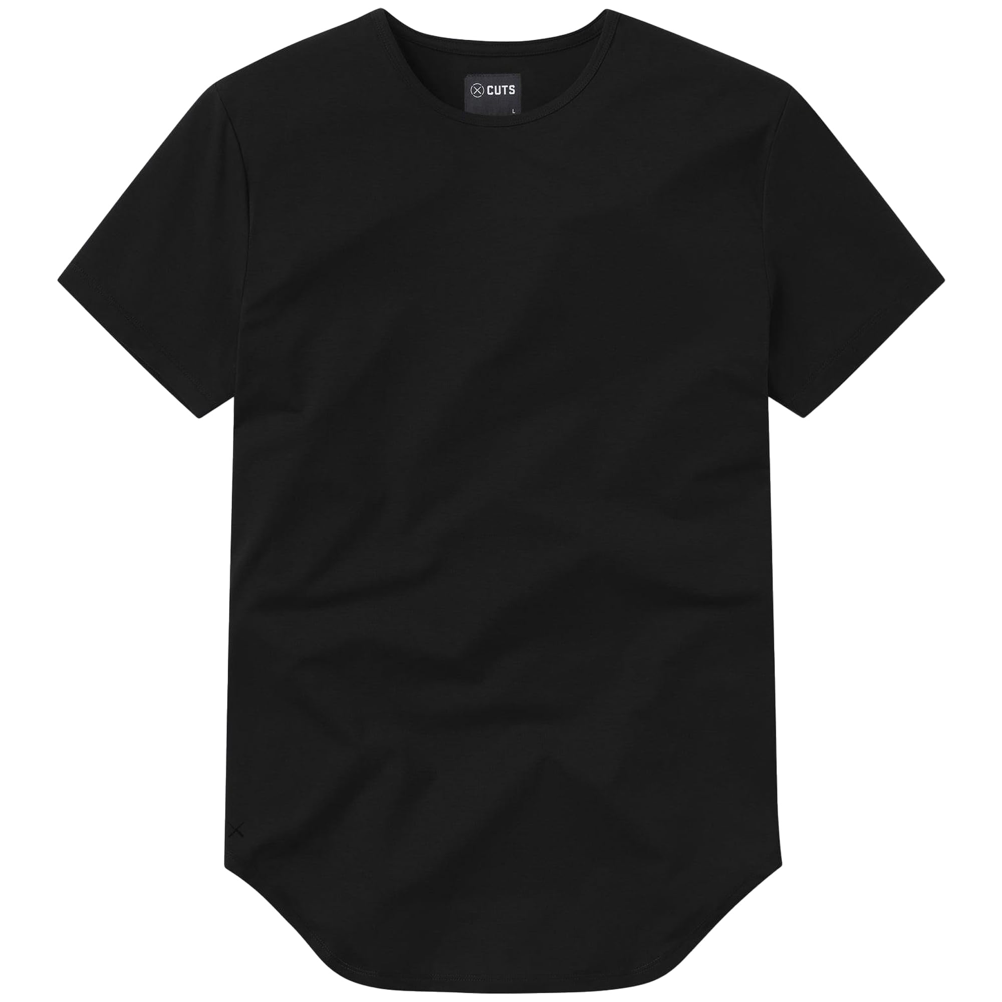 Premium Men's Casual Short Sleeve T-Shirt - Soft AO Crew Neck Tee with Classic Elongated Hem | Comfortable PYCA Pro Fabric | Perfect for Everyday Wear, Gym & Street Style