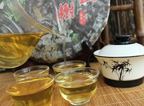 Premium Aged Raw Pu Erh Tea Cake - 1000g High Mountain Iceland Tree Tea | Authentic Loose Leaf for Tea Ceremony, Gifts & Daily Wellness