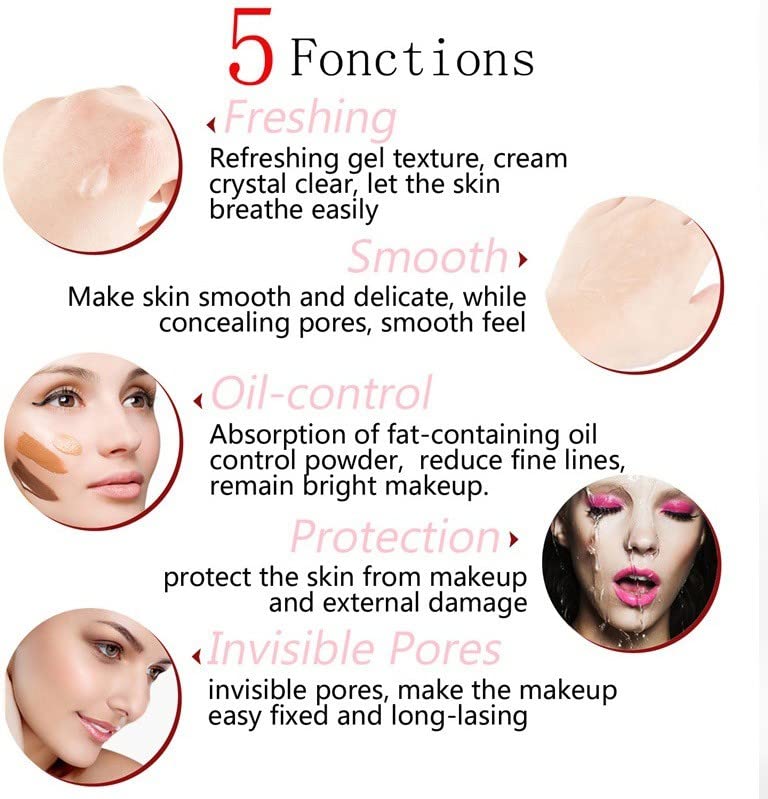 INFALLIBLE MATTIFYING BASE GEL TUBE PRIMER - Oil-Control Makeup Primer for Flawless Matte Finish | Perfect for Oily Skin & Long-Lasting Makeup Application