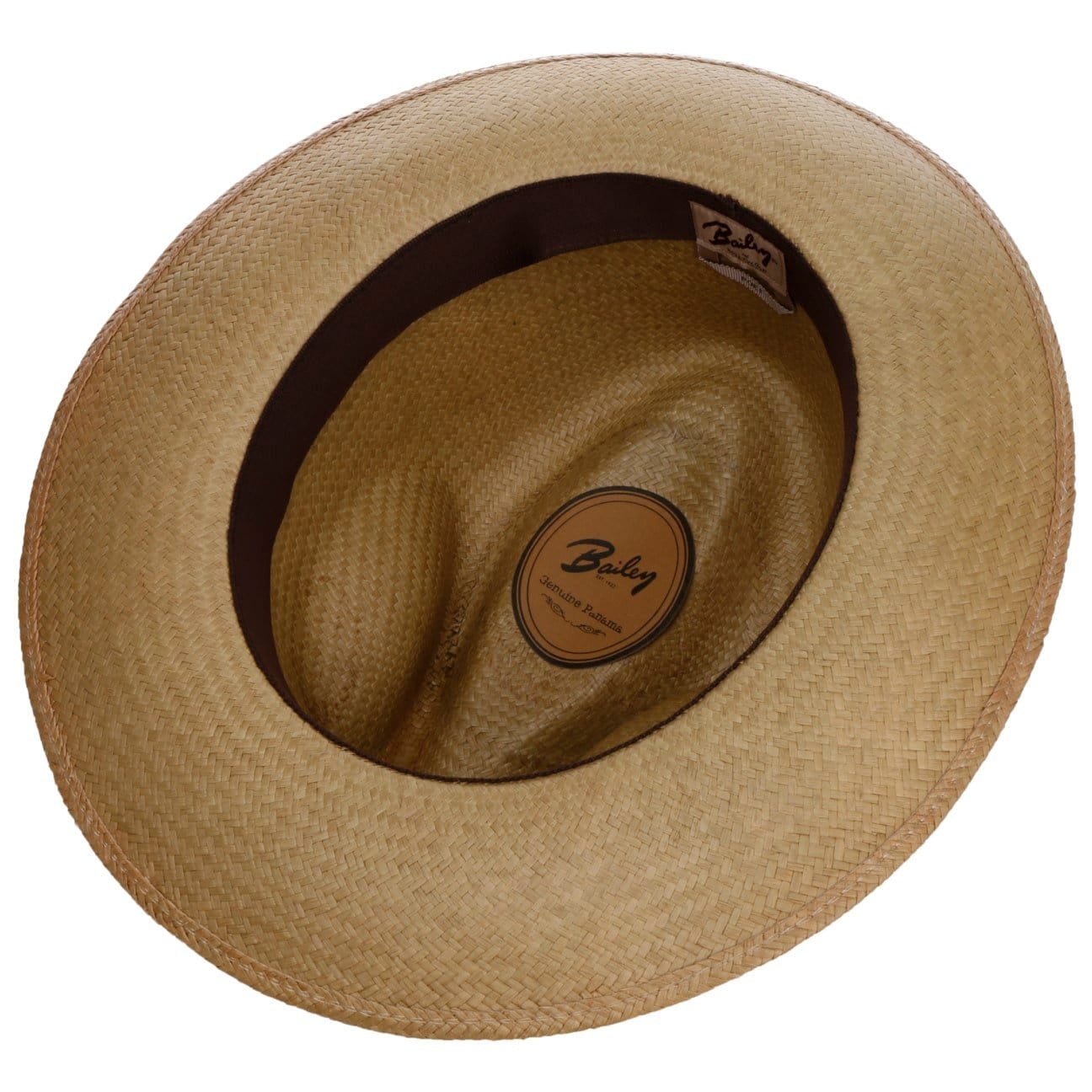 Bailey 1922 Cutlers Panama Hat - Premium Straw Fedora for Men & Women - Perfect for Summer Beach Vacations, Outdoor Weddings & Tropical Getaways