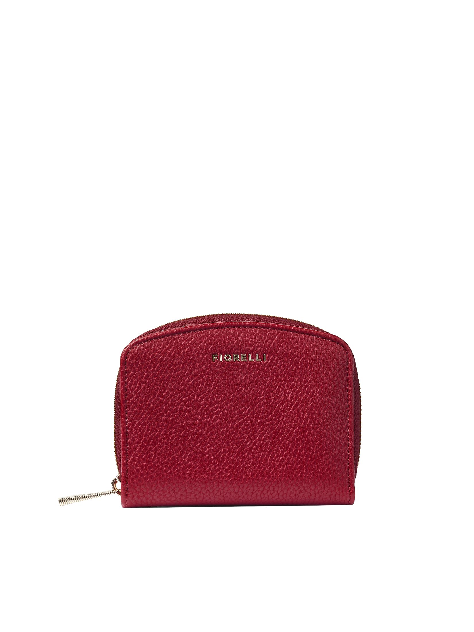Fiorelli Benny Zip Around Wallet for Women - Stylish Red Leather Wallet with Multiple Card Slots & RFID Protection - Perfect for Everyday Use, Travel, and Gifts
