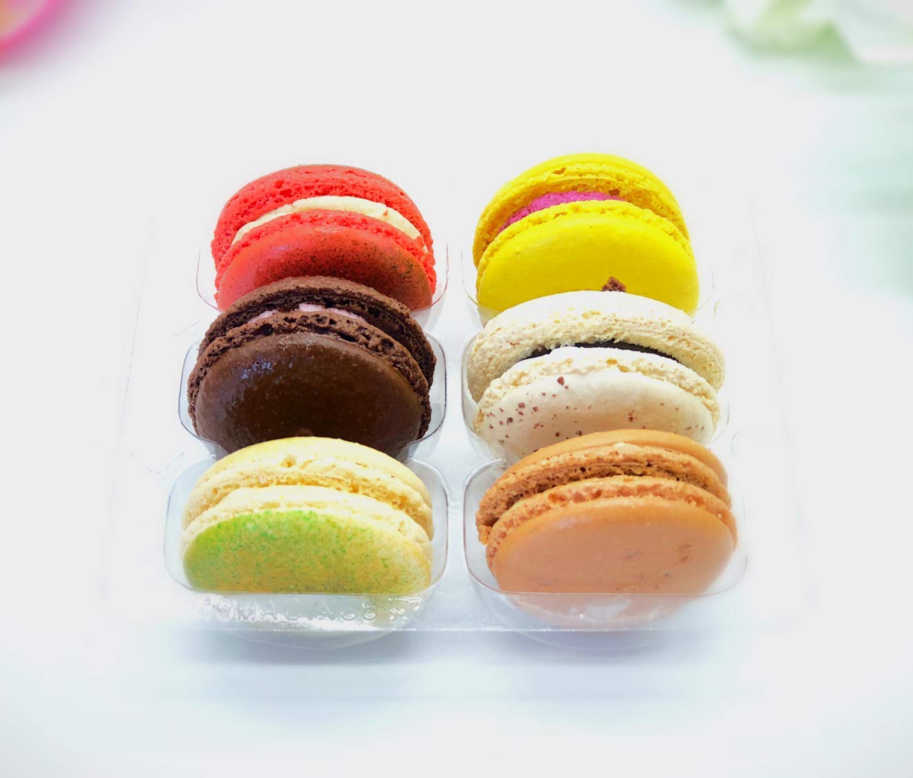 Gluten Free Macaron (6 Pack) - Delicious French Cookies for Parties, Gifts & Dessert Lovers | Duo Collection