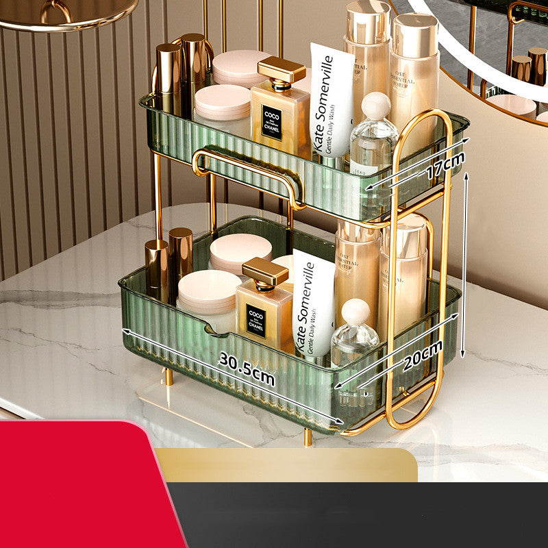 Premium Skin Care Organizer - Bathroom & Toilet Storage Shelf for Cosmetics, Makeup, and Beauty Products | Perfect for Vanity, Shower, and Spa Organization