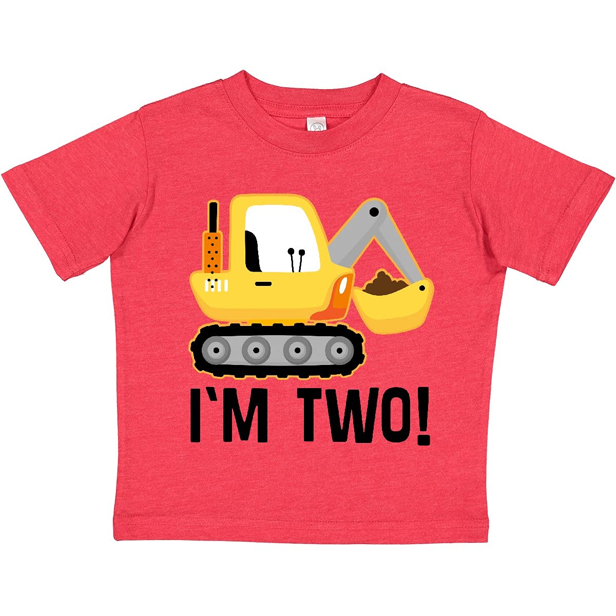 2nd Birthday Construction Truck Toddler T-Shirt for Boys | Cute Kids' Outfit for Construction Theme Parties & Playtime