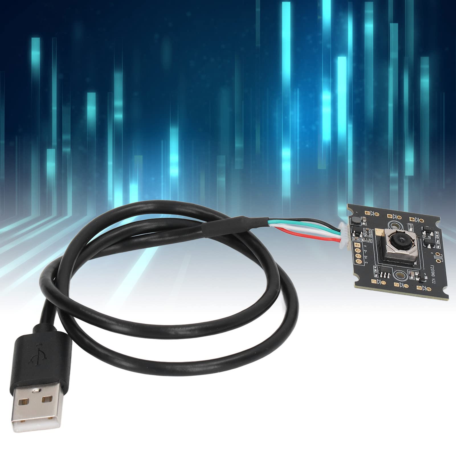 2MP OV2720 USB Camera Module - 1920x1080 HD 30FPS Distortion-Free Auto Focus Webcam for Circuit Connection & Real-Time Streaming | Perfect for Video Conferencing, Live Streaming & Embedded Systems