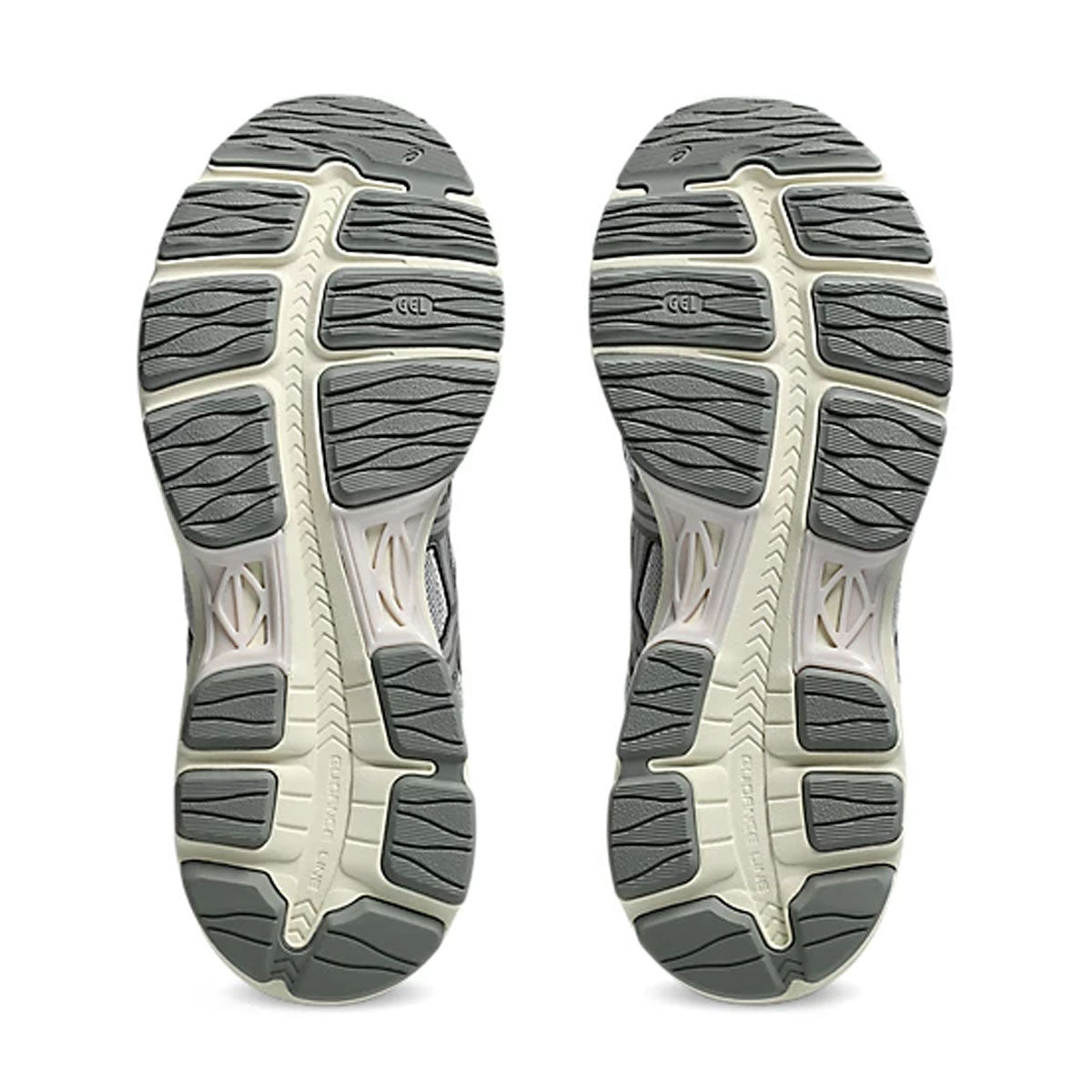 ASICS GEL-K1011 Running Shoes for Men - Cloud Grey Cream | Lightweight Cushioned Sneakers for Jogging, Gym & Daily Wear
