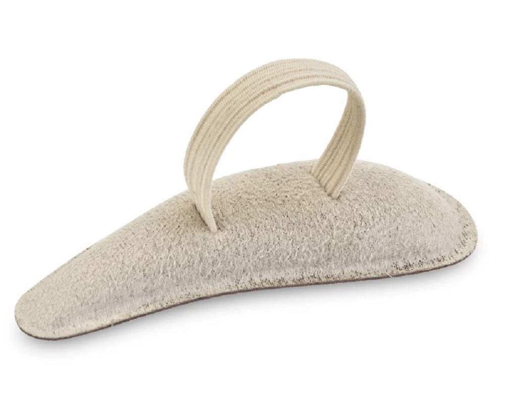 Silipos Medical Deluxe Suede Hammer Toe Crest 92904 - Large Size for Right Foot (3-Pack) - Relief for Hammer Toes, Claw Toes & Mallet Toes - Ideal for Daily Comfort & Foot Pain Management