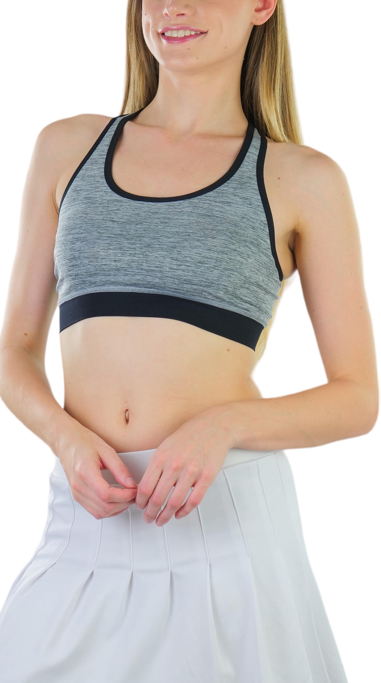 ToBeInStyle Women’s Seamless Supportive Wire-Free Sports Bras & Bralettes - Comfortable Workout & Lounge Wear for Yoga, Running & Everyday Use