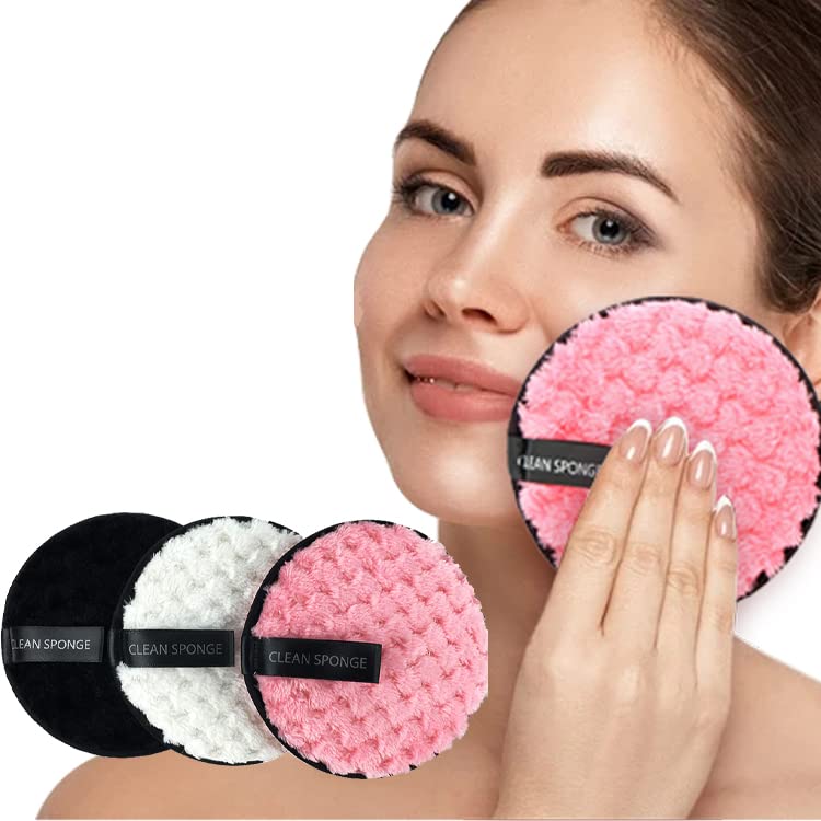 MYYNTI Oil Absorbing Sheets for Face - 100 Pack Blotting Papers & Washable Microfiber Makeup Remover Sponge - Reusable Facial Oil Control Wipes for Shine-Free Skin | Perfect for Travel, Gym & Daily Makeup Touch-Ups