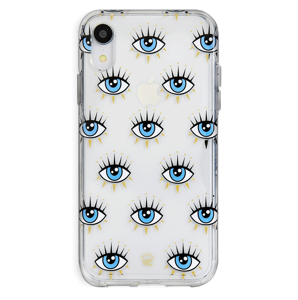Evil Eye Protection iPhone Case - Stylish & Durable Phone Cover for iPhone 13/12/11/XR - Perfect for Travel, Parties & Daily Use