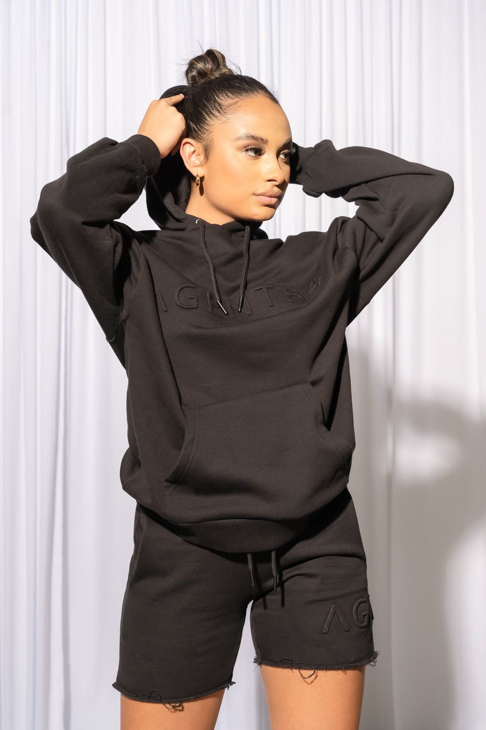 Newport Hoodie for Men & Women - Soft & Comfortable Black Pullover Hooded Sweatshirt | Perfect for Casual Wear, Gym, and Outdoor Activities