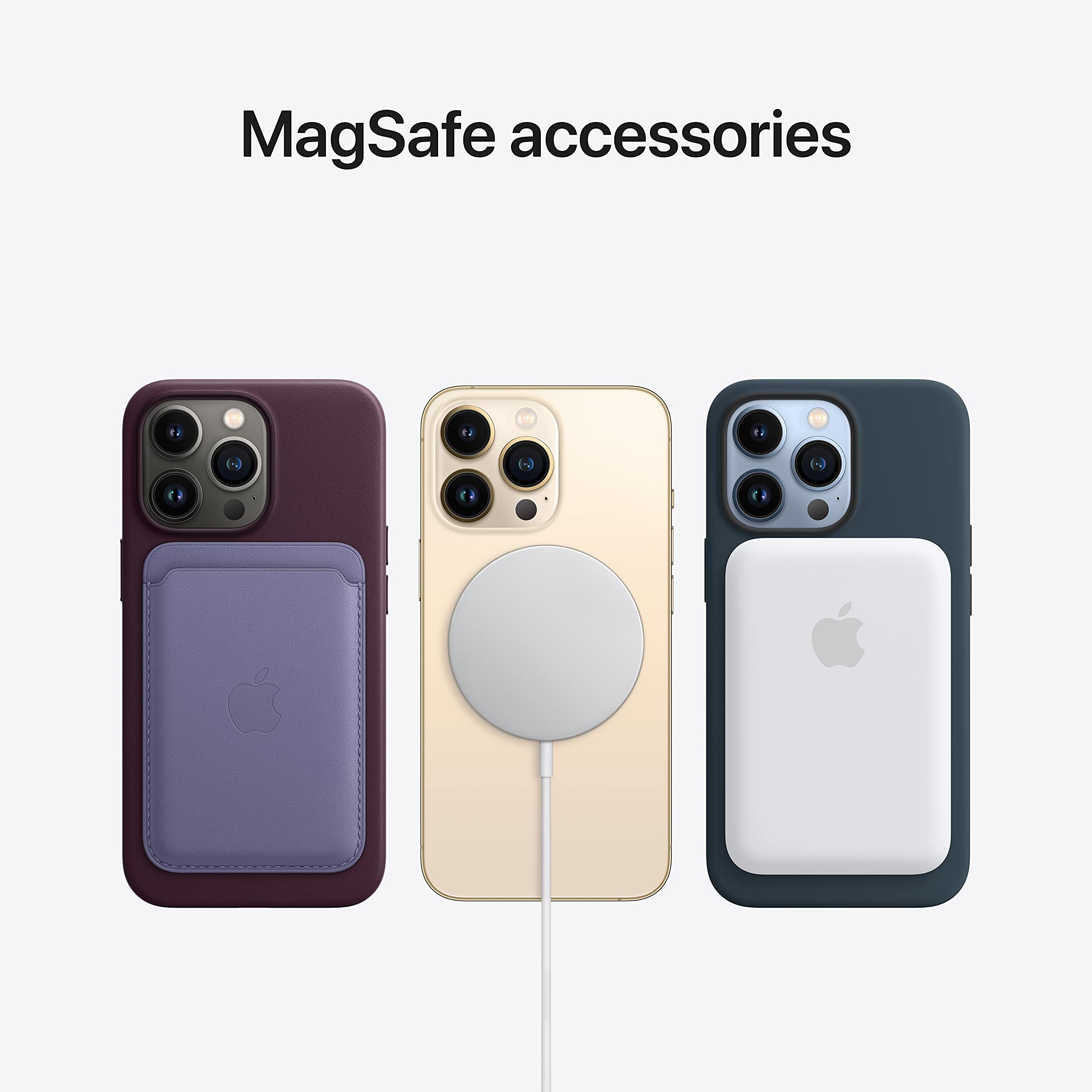 Apple iPhone 13 Pro Max Silicone Case with MagSafe - Chalk Pink | Premium Protective Cover for iPhone 13 Pro Max | Perfect for Everyday Use, Travel & Work
