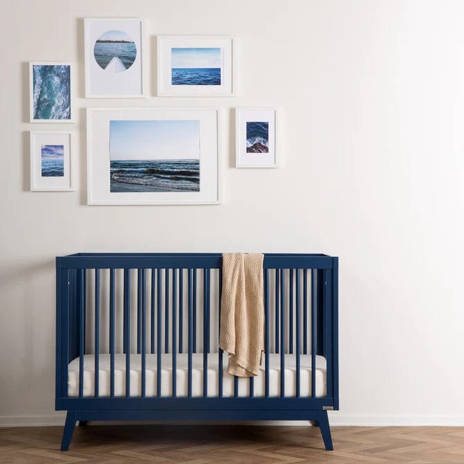 Soho 3-in-1 Convertible Baby Crib - Toddler Bed & Daybed - Nursery Furniture for Newborns to Kids | Perfect for Small Spaces & Modern Nurseries