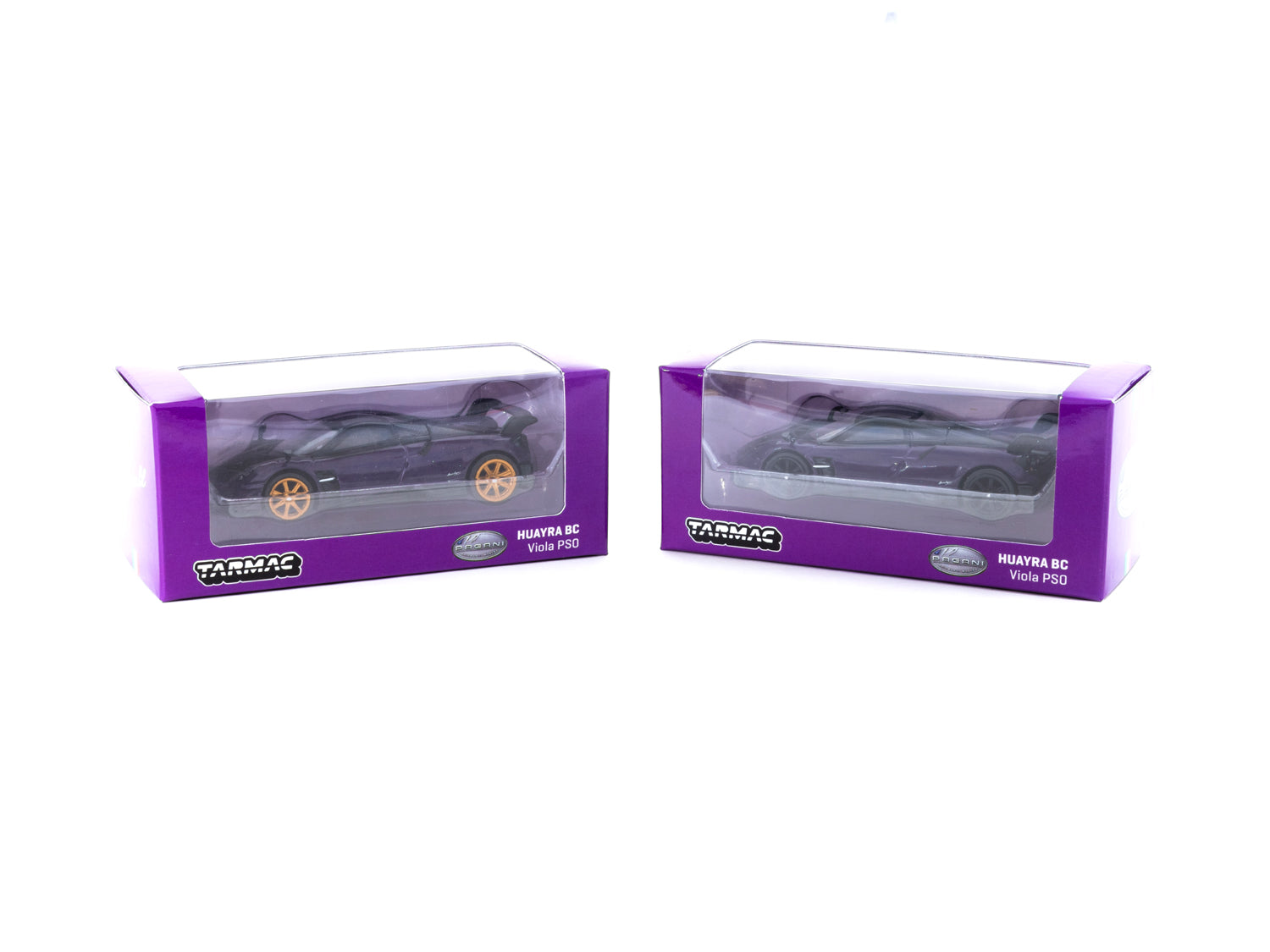 Tarmac Works 1/64 Pagani Huayra BC Viola PSO Special Edition Diecast Model Car - Collectible Miniature for Display & Racing Enthusiasts - Perfect for Home Office Decor & Car Collection Showcase