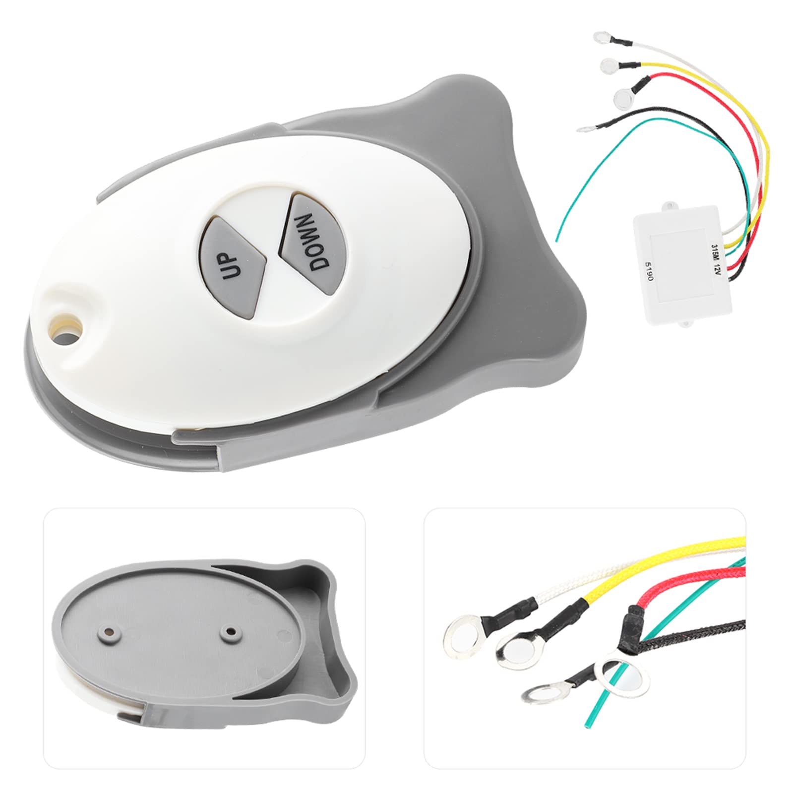 12V Anchor Remote Switch & Sail Trim Controller - Marine Boat Accessory for Anchor Control & Sail Adjustment | Perfect for Sailboats, Yachts & Fishing Boats