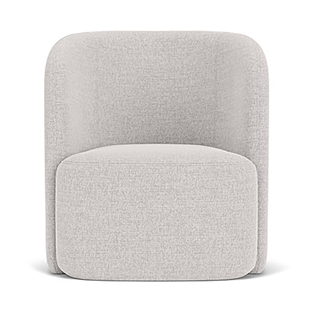 Blair Fabric Swivel Chair - 360 Degree Rotating Modern Office Chair with Padded Seat & Lumbar Support - Perfect for Home Office, Study Room, or Conference Room