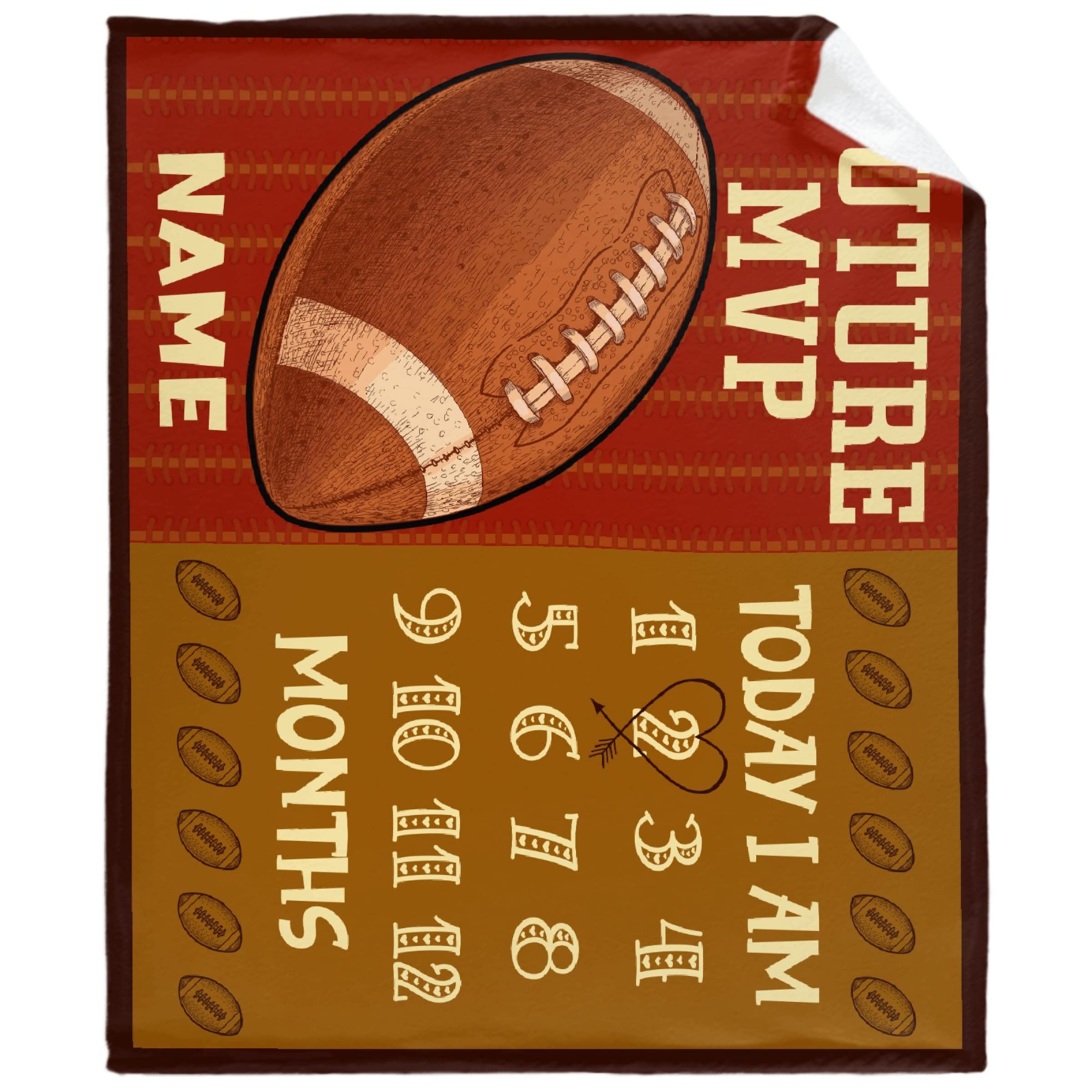 Personalized Baby Milestone Blanket with Name - 90