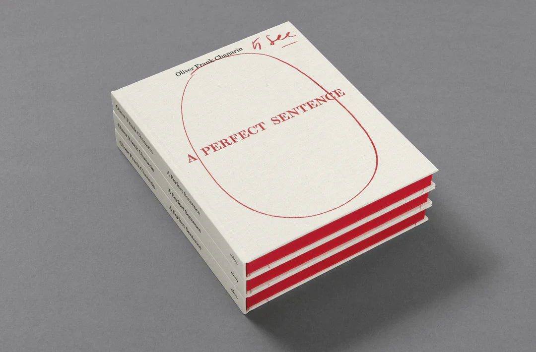 Oliver Frank Chanarin - A Perfect Sentence: Thought-Provoking Photography Book for Art Collectors & Contemporary Art Enthusiasts | Ideal for Home Decor, Gallery Displays & Creative Inspiration